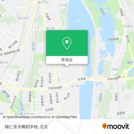 辅仁音乐舞蹈学校地图