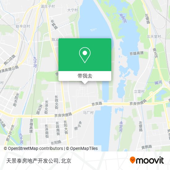 天景泰房地产开发公司地图