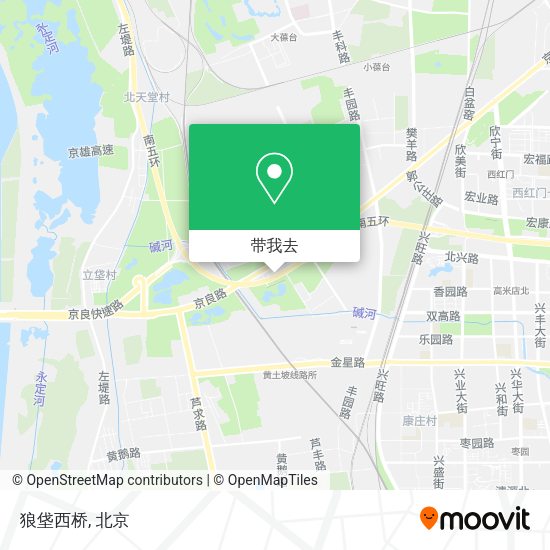 狼垡西桥地图