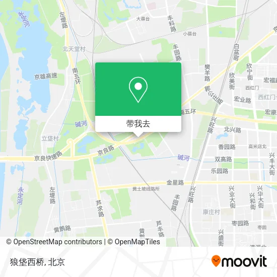 狼垡西桥地图