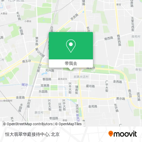 恒大翡翠华庭接待中心地图
