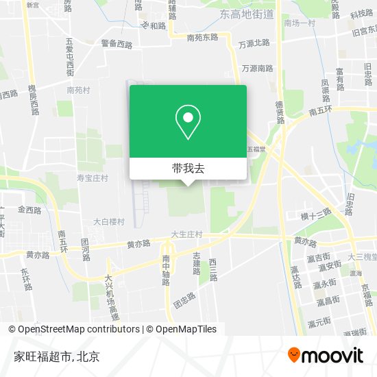 家旺福超市地图