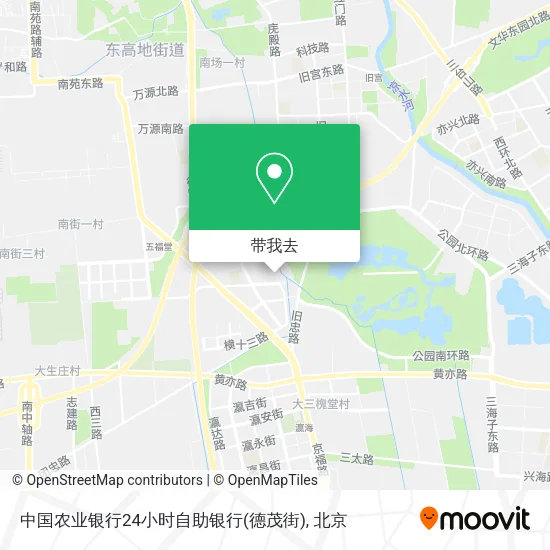 中国农业银行24小时自助银行(德茂街)地图