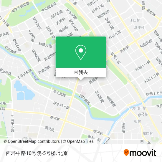 西环中路10号院-5号楼地图
