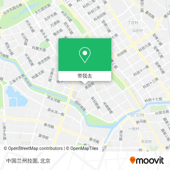 中国兰州拉面地图