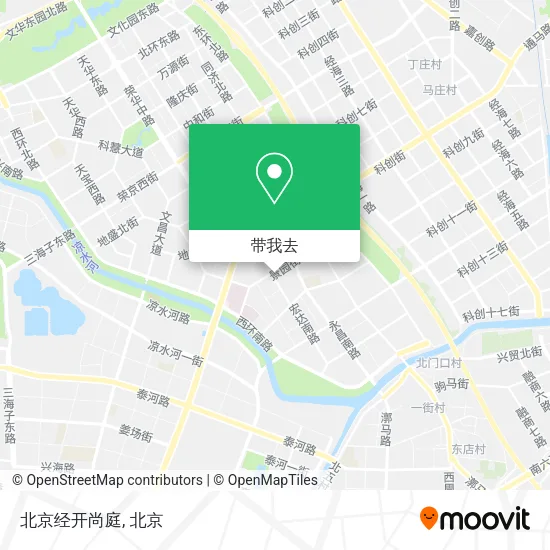北京经开尚庭地图
