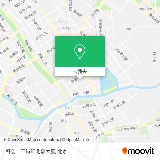 科创十三街汇龙森大厦地图