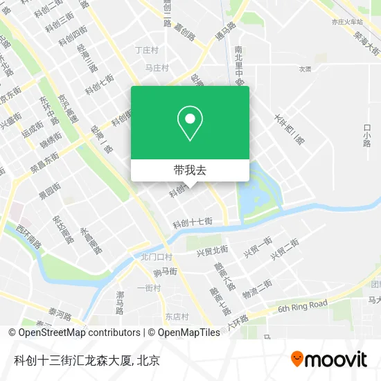 科创十三街汇龙森大厦地图