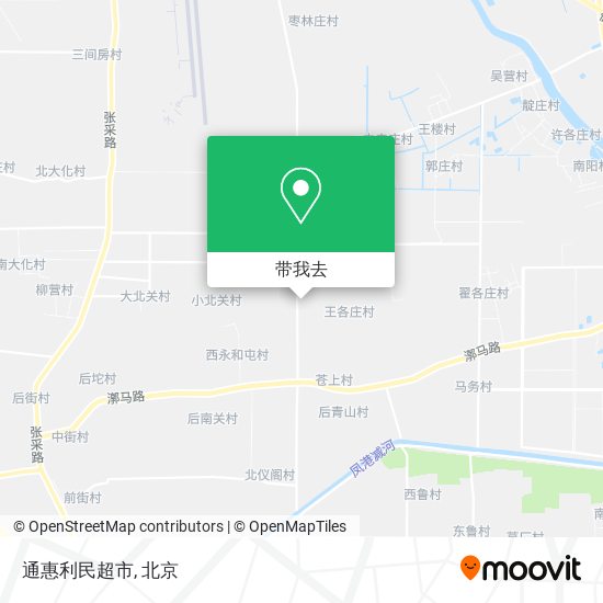 通惠利民超市地图