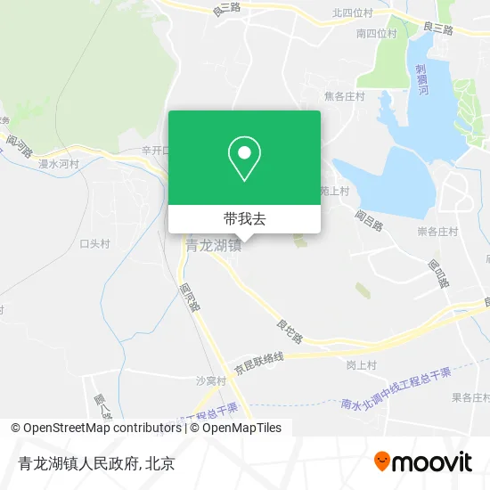 青龙湖镇人民政府地图