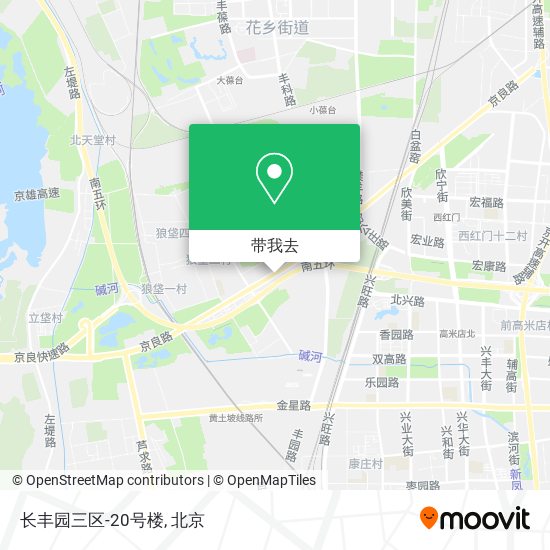 长丰园三区-20号楼地图