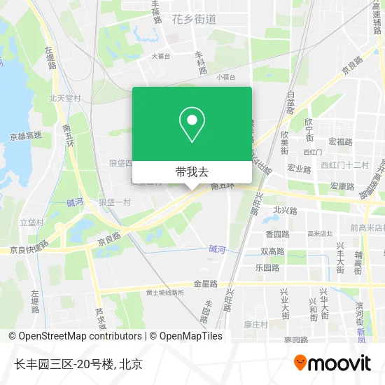 长丰园三区-20号楼地图