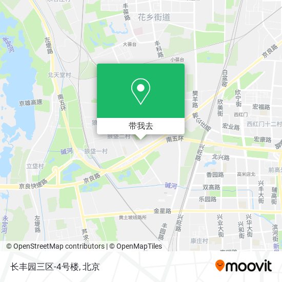 长丰园三区-4号楼地图