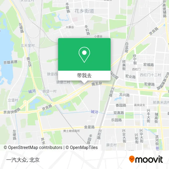 一汽大众地图