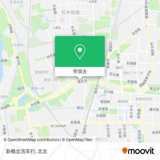 新概念洗车行地图