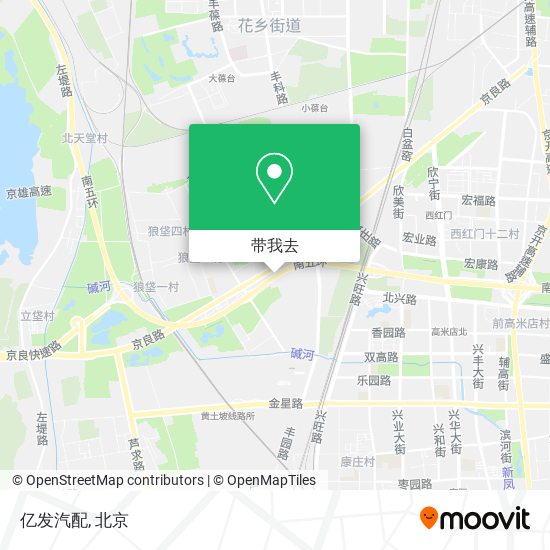 亿发汽配地图