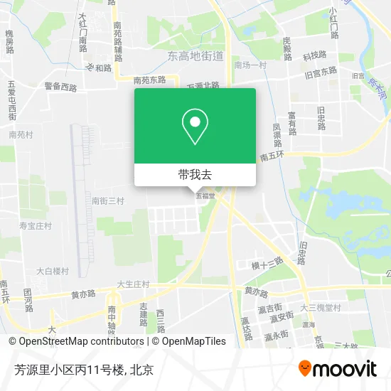 芳源里小区丙11号楼地图