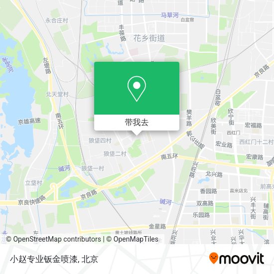 小赵专业钣金喷漆地图