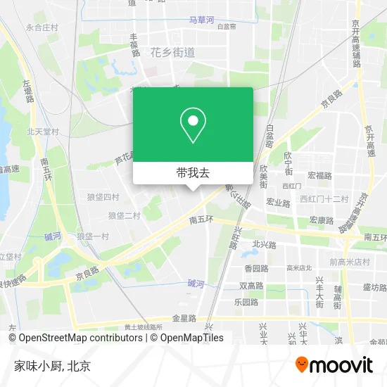 家味小厨地图