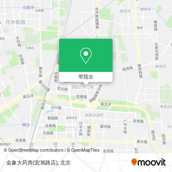 金象大药房(宏旭路店)地图