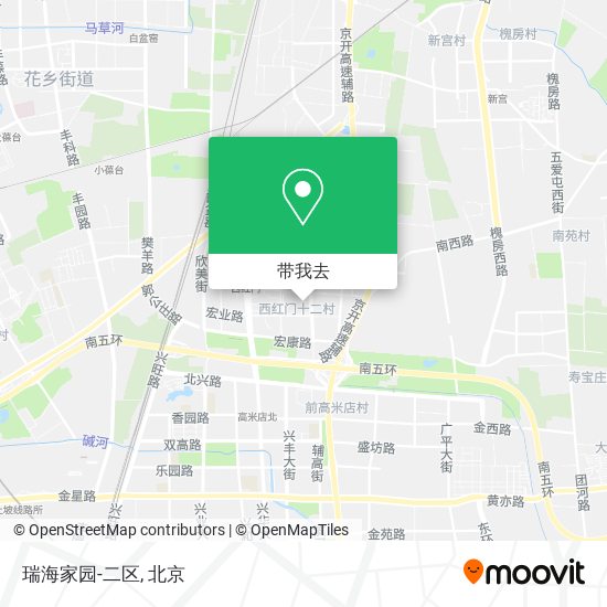 瑞海家园-二区地图