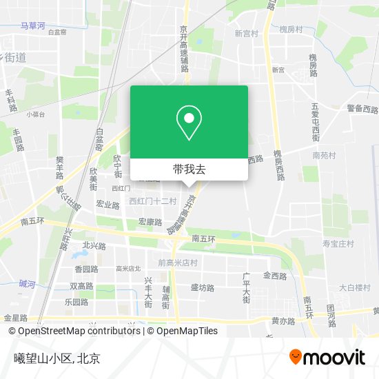 曦望山小区地图