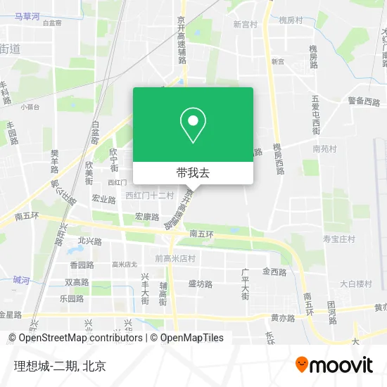 理想城-二期地图