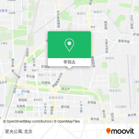 星光公寓地图