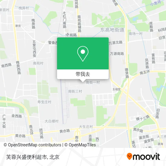 芙蓉兴盛便利超市地图