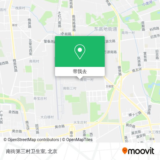 南街第三村卫生室地图