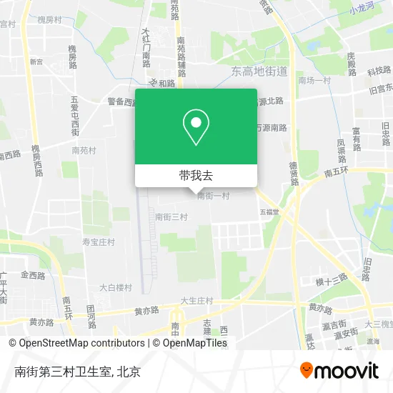南街第三村卫生室地图