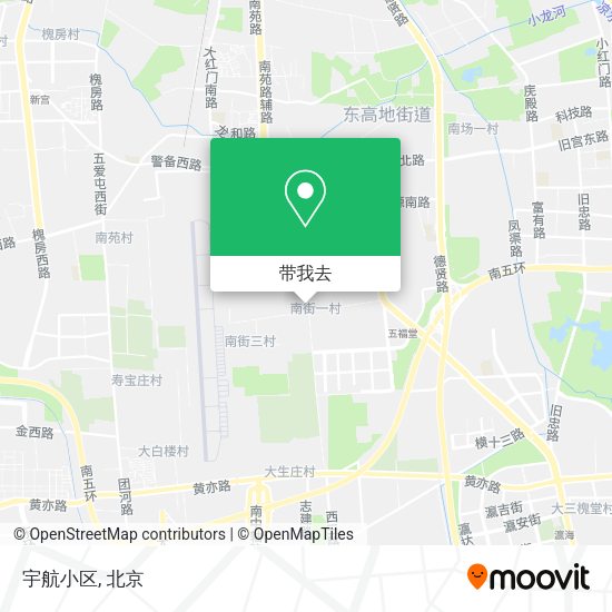 宇航小区地图