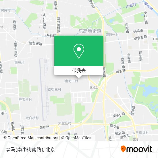 森马(南小街南路)地图