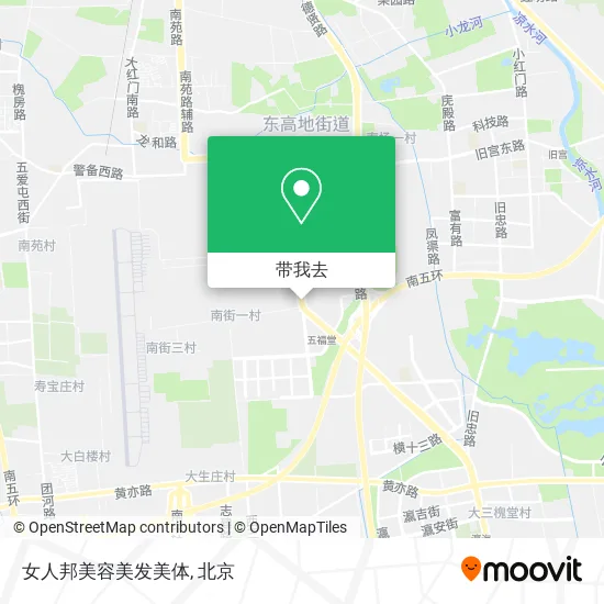 女人邦美容美发美体地图