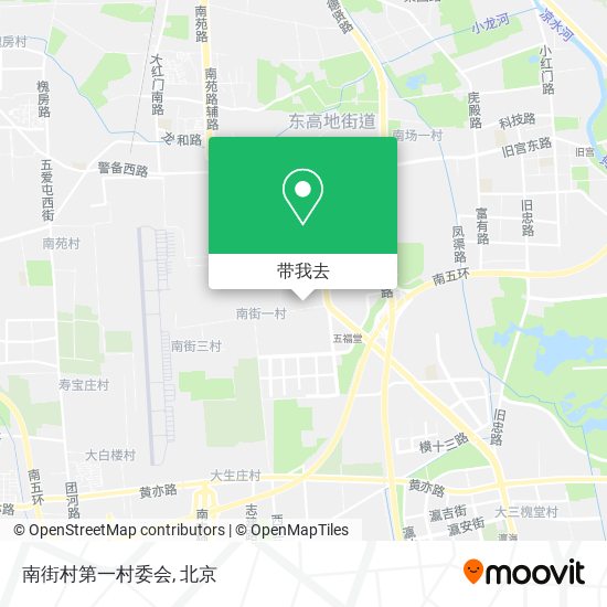 南街村第一村委会地图