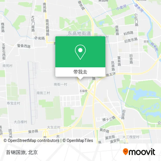 首钢国旅地图
