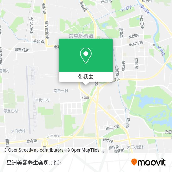 星洲美容养生会所地图