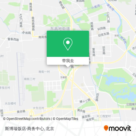 斯博瑞饭店-商务中心地图