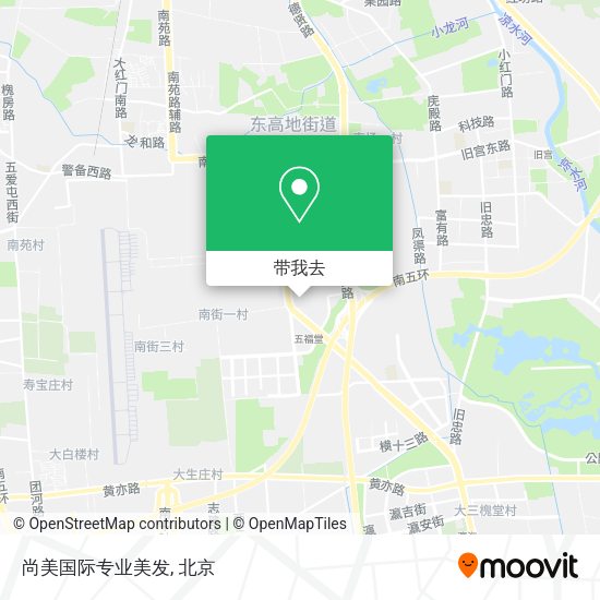 尚美国际专业美发地图