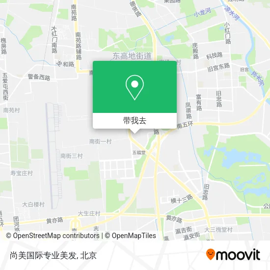 尚美国际专业美发地图