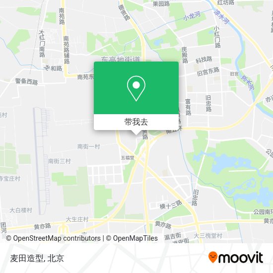 麦田造型地图