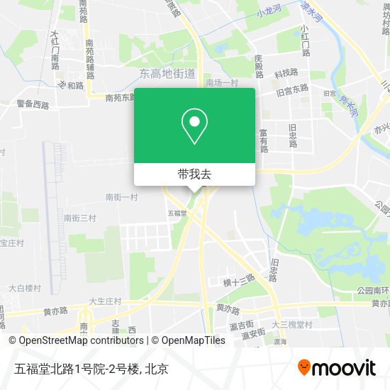 五福堂北路1号院-2号楼地图