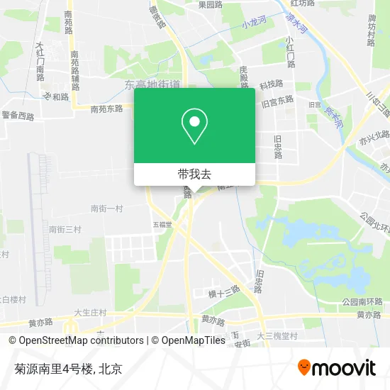 菊源南里4号楼地图