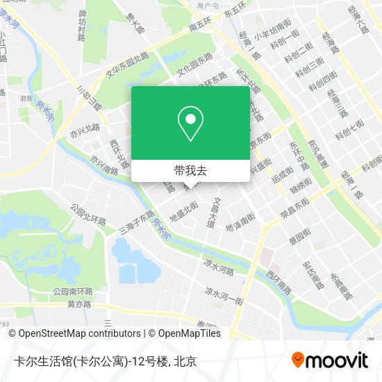 卡尔生活馆(卡尔公寓)-12号楼地图