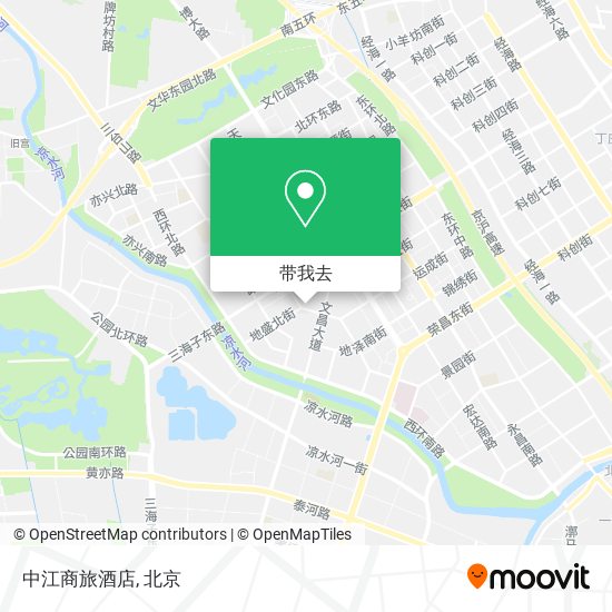 中江商旅酒店地图