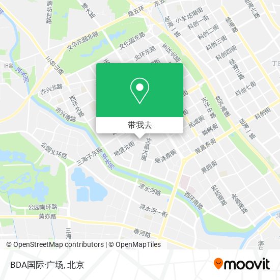 BDA国际·广场地图