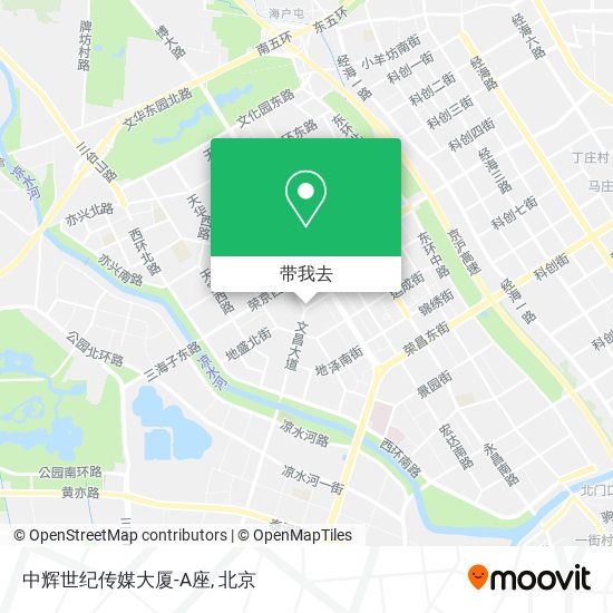 中辉世纪传媒大厦-A座地图