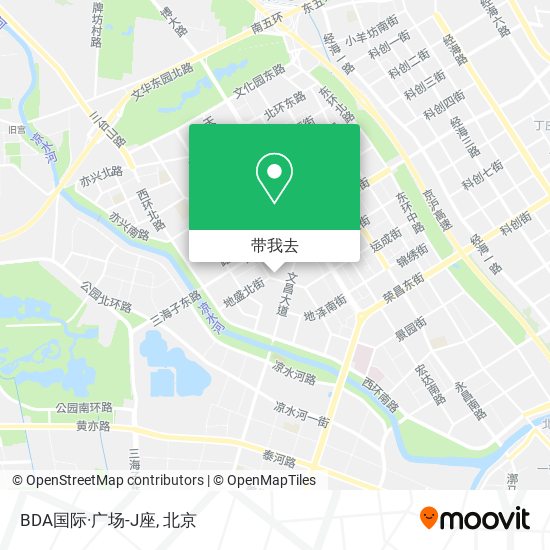 BDA国际·广场-J座地图