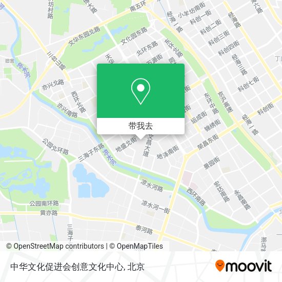 中华文化促进会创意文化中心地图