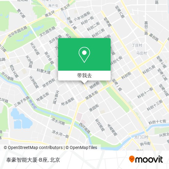 泰豪智能大厦-B座地图